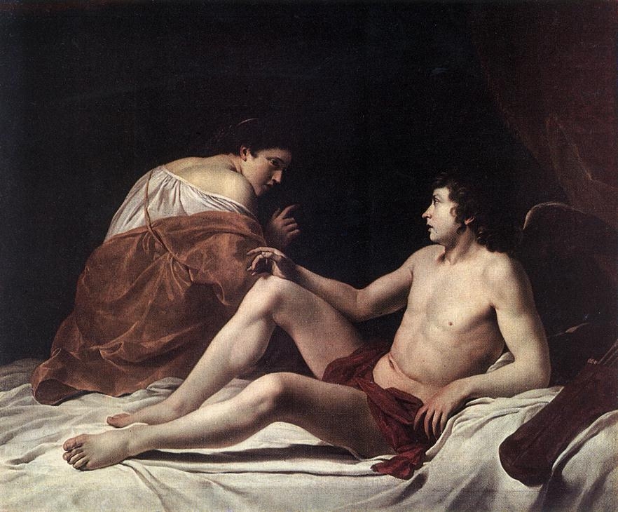 Gentileschi Orazio - Cupidon et Psyche.JPG